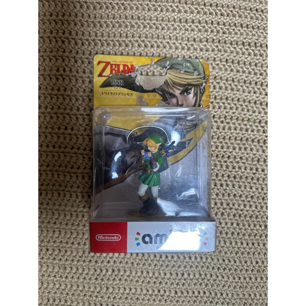 Nintendo Amiibo Link Twilight Princess Zelda Series Japan Import Figure